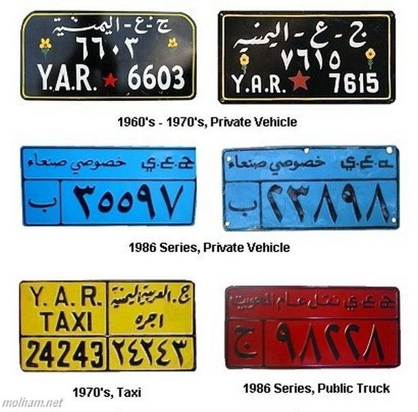 License plates